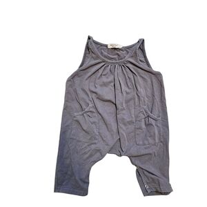 Rorychen Kids Sleeveless Romper/Jumpsuit – Size 4T (110) | Grey